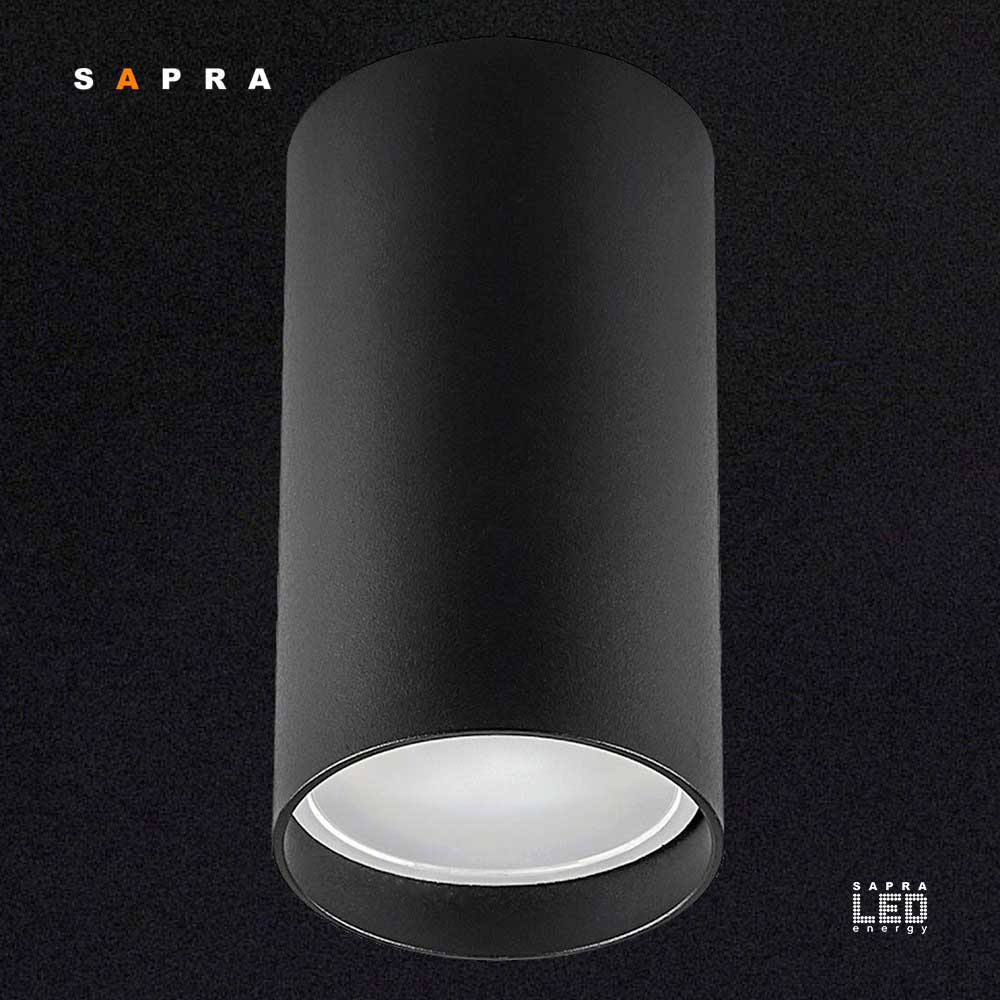 Накладной светильник SAPRA SP 001, черный, GU10