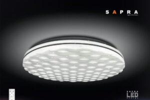 СВЕТОДИОДНЫЙ УПРАВЛЯЕМЫЙ СВЕТИЛЬНИК НАКЛАДНОЙ SAPRA DL7215 72W, белый с пультом