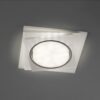 Светильник встраиваемый с белой LED подсветкой Feron CD5023 потолочный GX53 без лампы, матовый