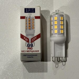 Лампа светодиодная APIS LED MINI G9, 7W, 220V, 4200K