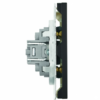 Розетка HDMI 2.0 Type A Эмили (черный уголь) 1A/ Stekker RST00-5118-05