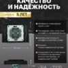 Розетка двойная с заземлением и защитными шторками Эмили (черный уголь) / Stekker RST16-5114-05