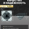 Кабельный вывод Эмили (черный уголь) / Stekker RST00-5119-05