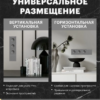 Рамка для розетки и выключателя Эмили 4 поста (платиново-серый) / Stekker PFR00-5004-10