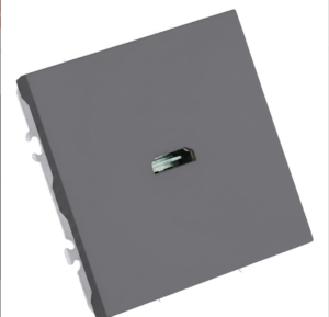 Розетка HDMI 2.0 Type A Эмили (платиново-серый) 1A/ Stekker RST00-5118-10