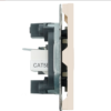 Розетка TV +компьютерная RJ-45 Эмили (кашемир) / Stekker RST00-5106-08