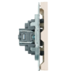 Розетка HDMI 2.0 Type A Эмили (кашемир) 1A/ Stekker RST00-5118-08