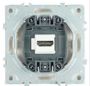 Розетка HDMI 2.0 Type A Эмили (кашемир) 1A/ Stekker RST00-5118-08